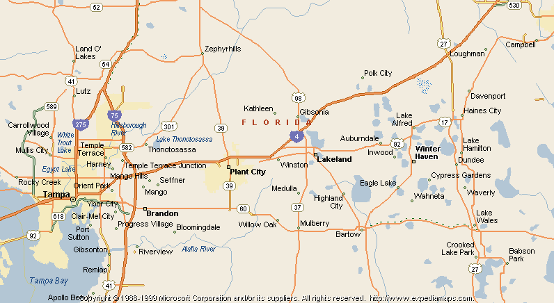 Map Of Winter Haven Florida - United States Map